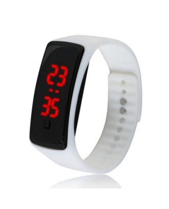 V5 Fashion LED Digital Watch Children Silicone Wristwatch