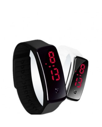 Men and Women Digital Watch LED Sports With Silicone Band Couples Watch