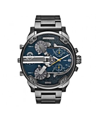 Brand Luxury Wristwatch Military Clock Sport Big Dial Stainless Steel Business Metal Watch Bracelets