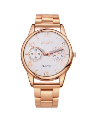 GAIETY G110 Women New Luxury Gold Silver Fashion Stainless Steel Watch